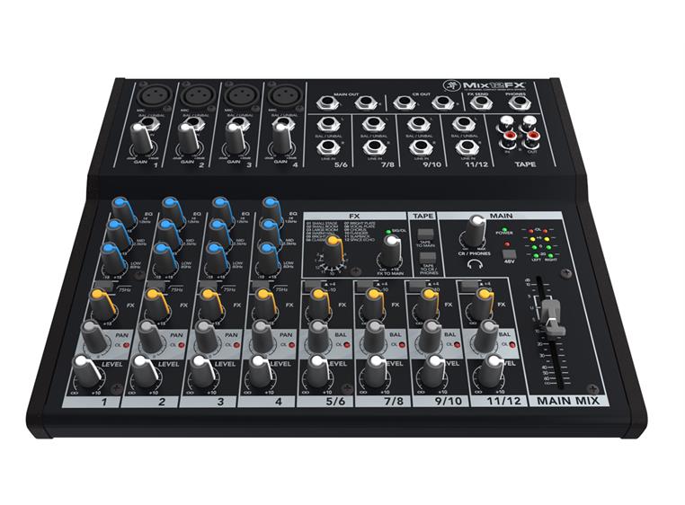 Mackie MIX12FX 12 Channel Compact Mixer W/ FX
